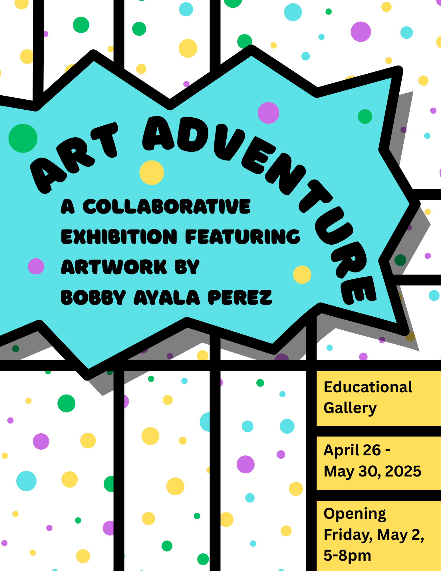 Polkadots - Collaborative Art Adventure Exhibition